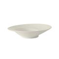 Tuxton China Vitrified China Spiral Salad Bowl Pearl White - 14 Oz - 1 Dozen AMU-410